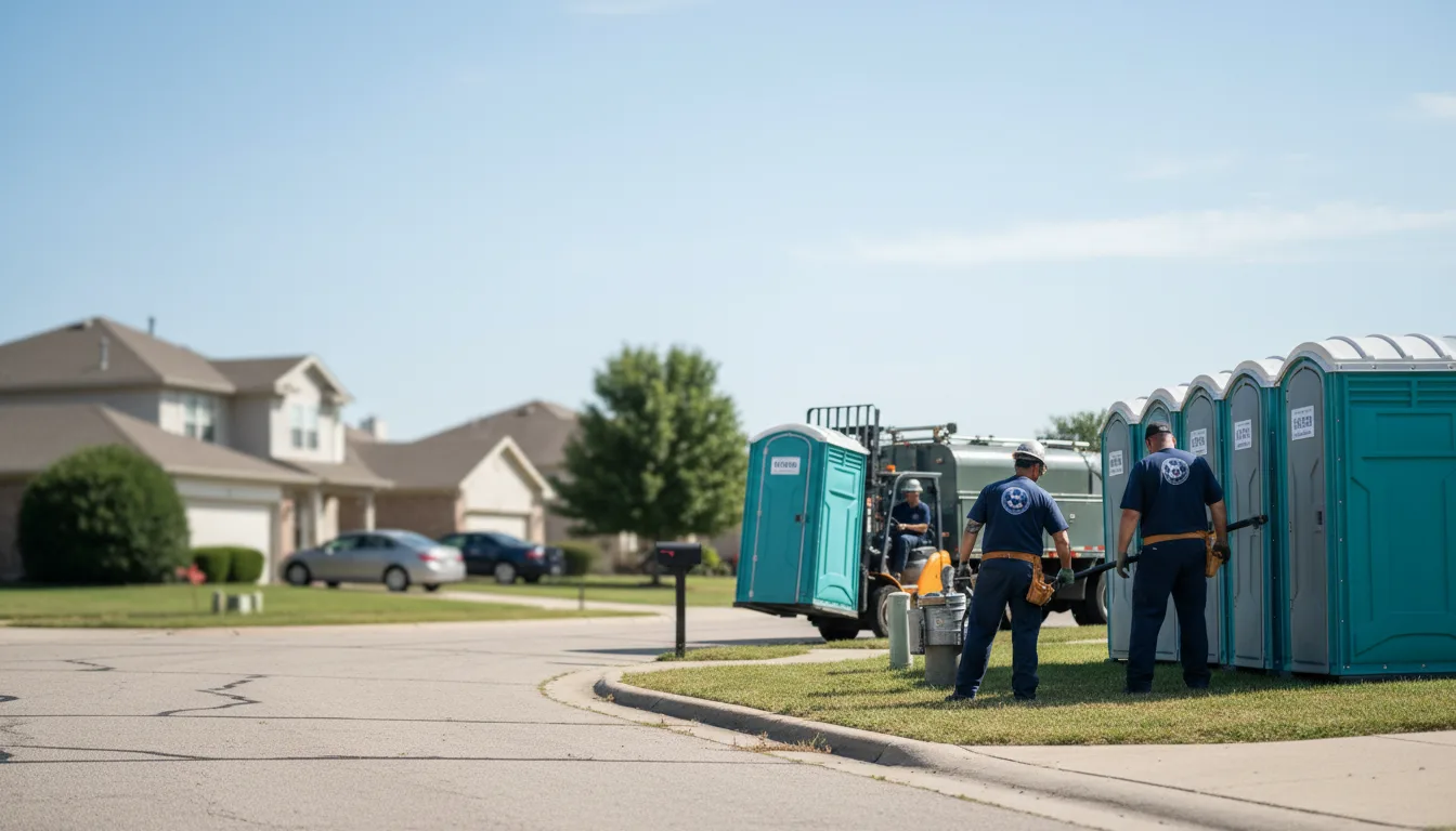 Porta Potty Rental in Chamisal, NM near me